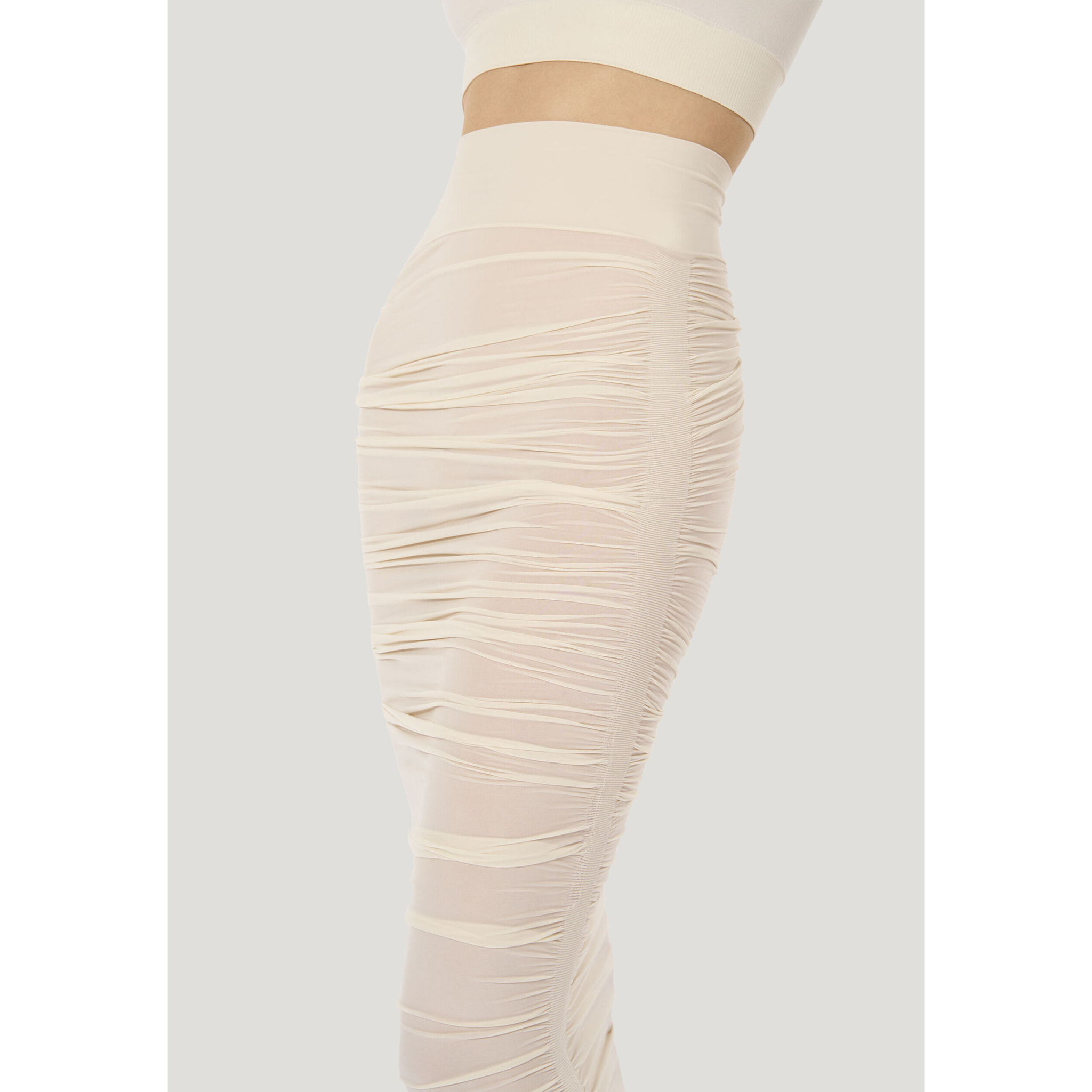 Gonna Sheer Drape Skirt