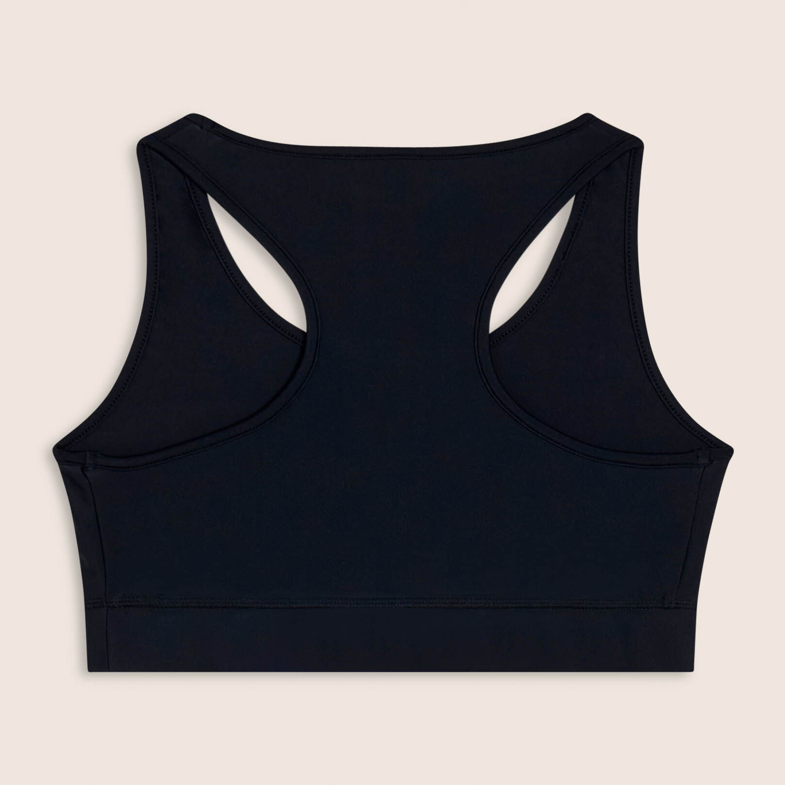 Top sportivo con retro vogatore elasticizzato