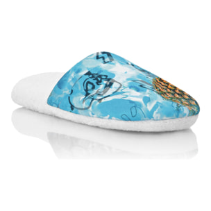 PHILIPP PLEIN Slippers PINEAPPLE SKIES