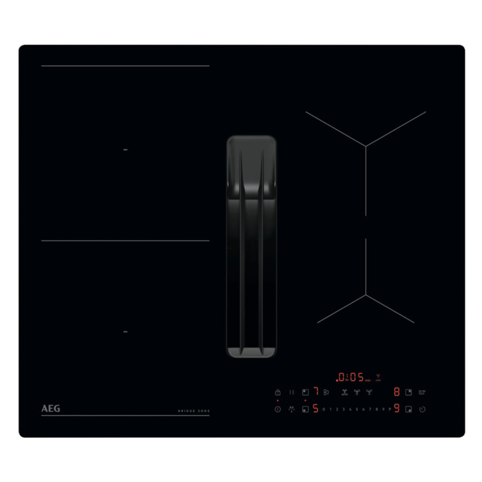 AEG Placa de inducción con campana extractora de 60 cm TT64CB00CB