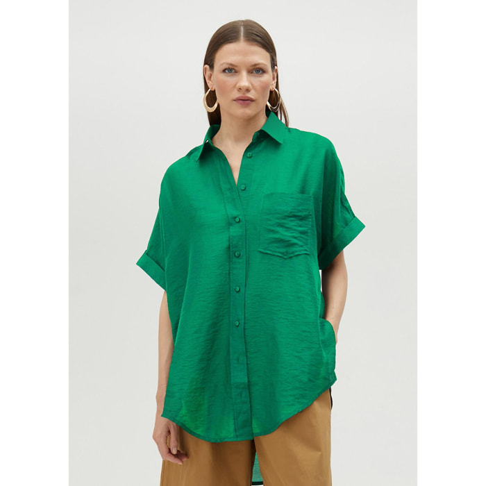 Camiciola con strass