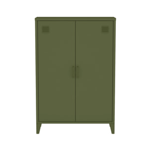 Commode/armoire métal 2 portes (lot de 2) SOHO
