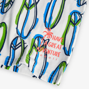 T-Shirt tricot imprimée  -BCI