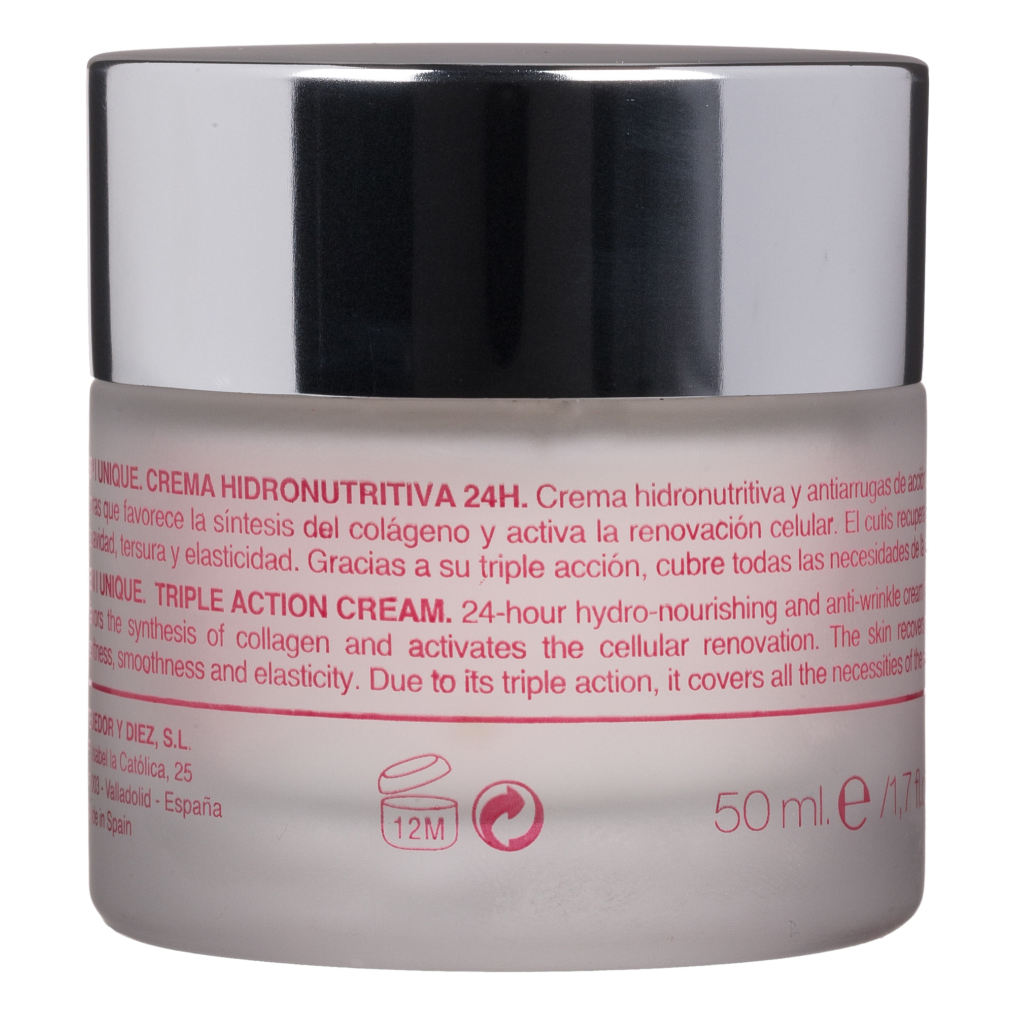 Crème unique triple action 50 ml.