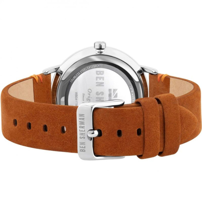 Reloj Ben Sherman WB043T Hombre Analogico Cuarzo con Correa de Tela