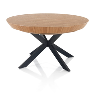 Tomasucci Table ronde extensible STOR WOOD