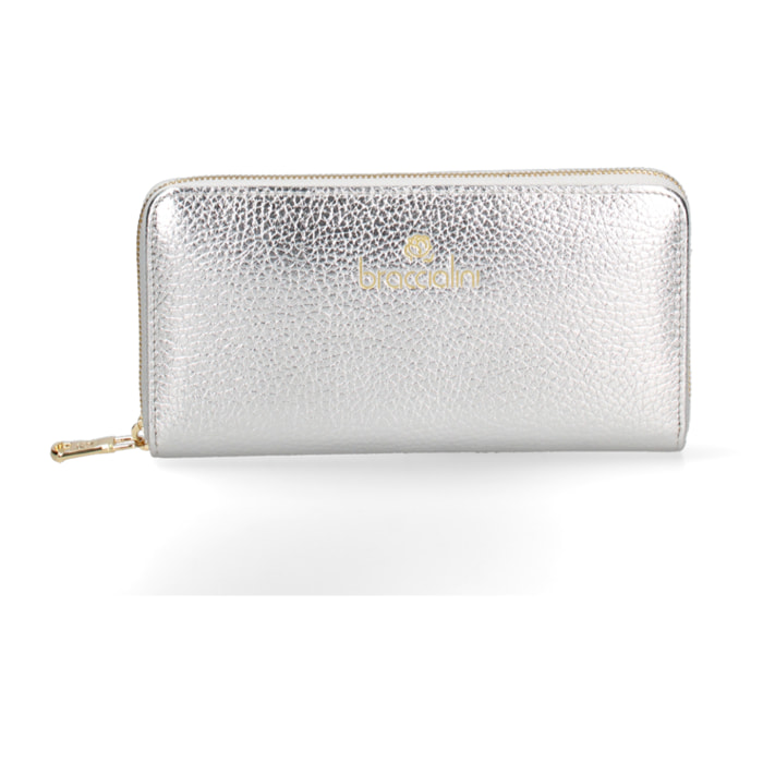 Portafoglio  da donna In Vera pelle Made in Italy 18,5x10,5x3 cm