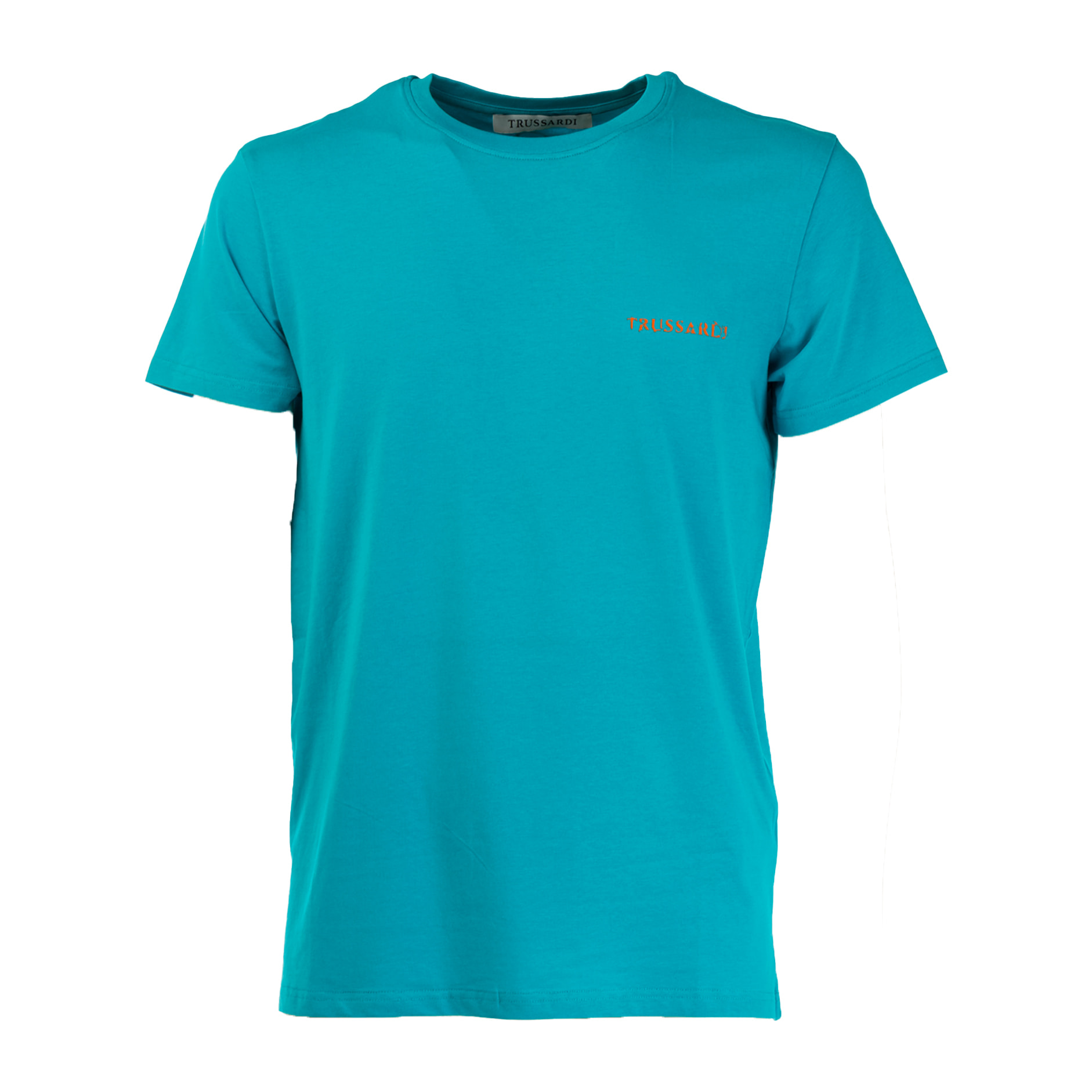 TRUSSARDI t-shirt uomo teal