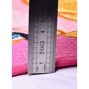 Tapis enfant Princesse Cendrillon, lavable en machine à 30°C