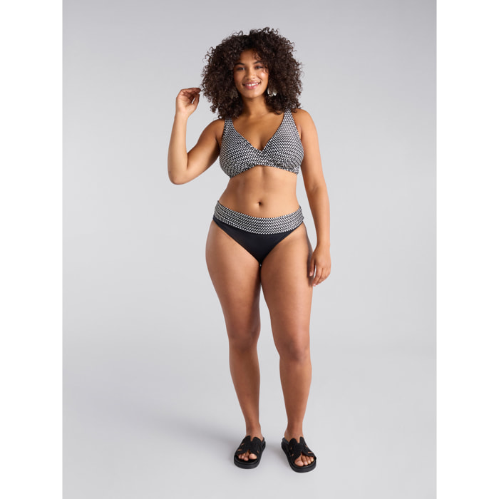 Fiorella Rubino - Bikini estampado tribal - Negro