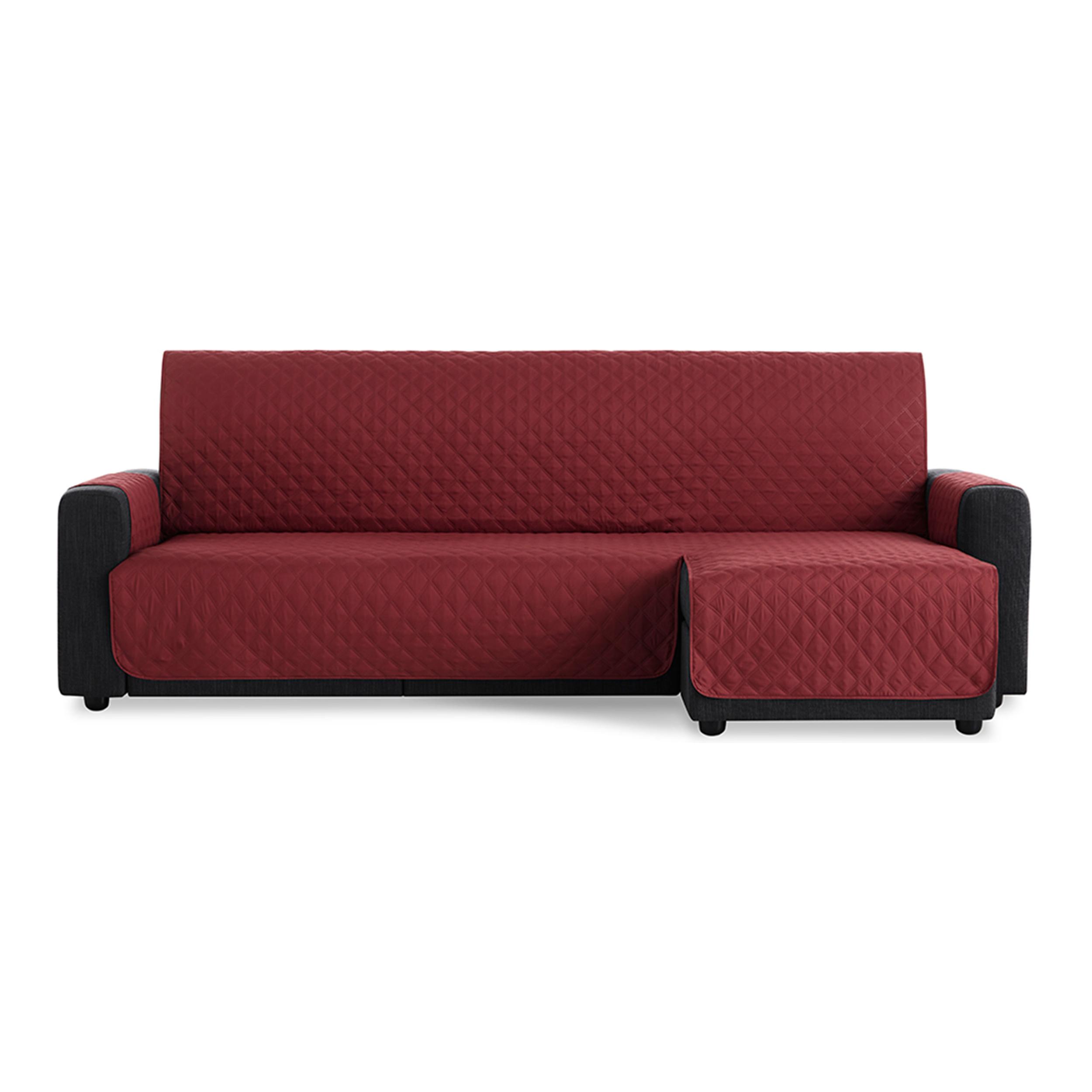 Cubre Sofá Acolchado para Chaise Longue MAU Burdeos brazo derecho Nordic-Home