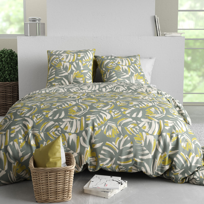 Parure housse de couette 3pcs 100% coton 57 fils naomi