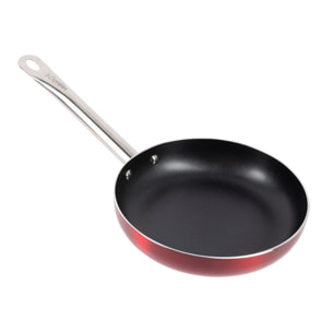 Set de 4 sartenes ø20ø24ø28ø30cm en aluminio prensado aptas para inducción 3 claveles