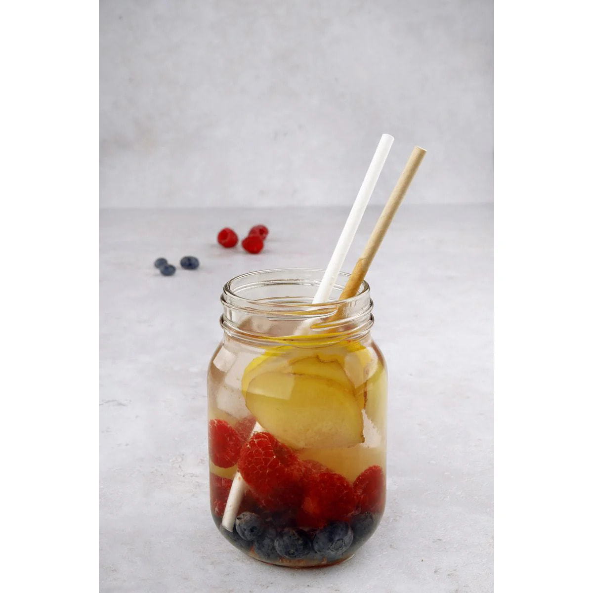 Pailles en papier  24 cm Fackelmann Bar Concept