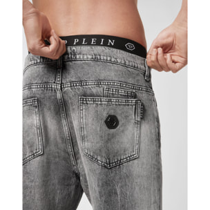 PHILIPP PLEIN Vaqueros Carrot Fit ICONIC PLEIN