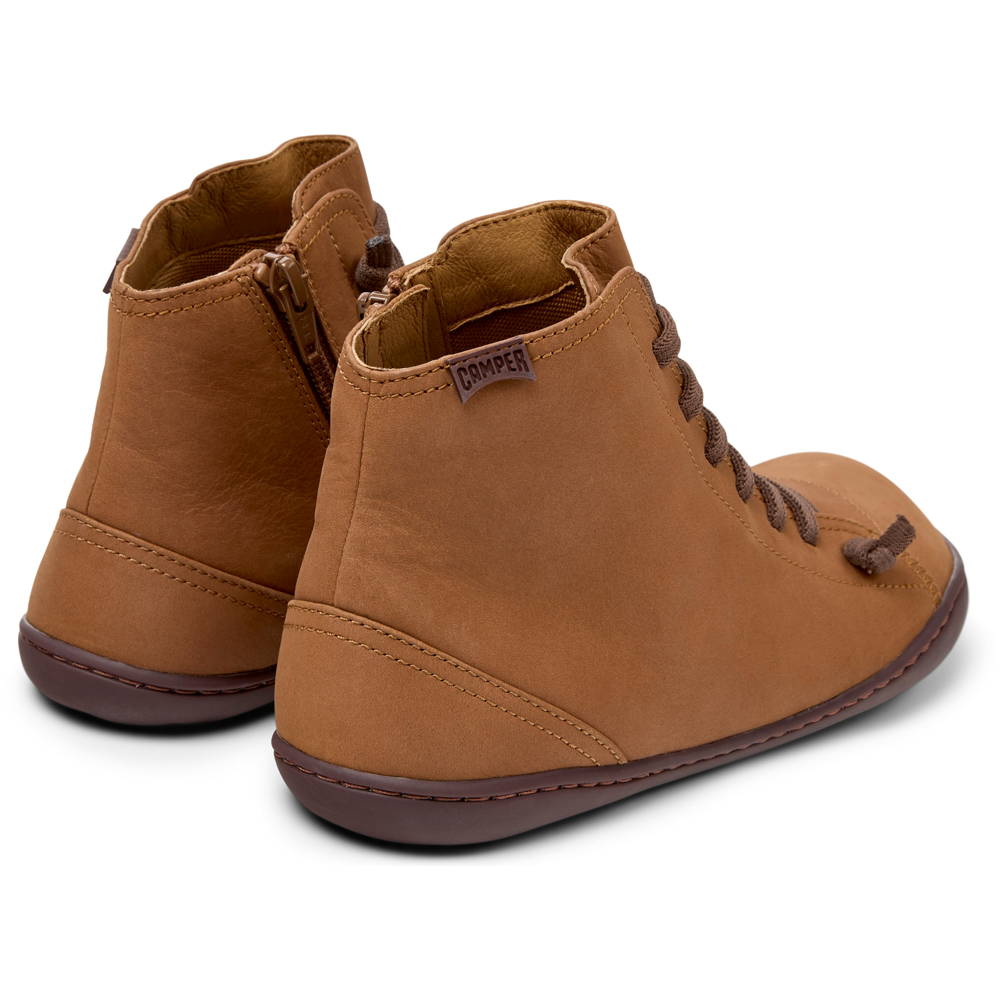 Stivaletti - CAMPER Peu Cami - Marrone - Nubuck