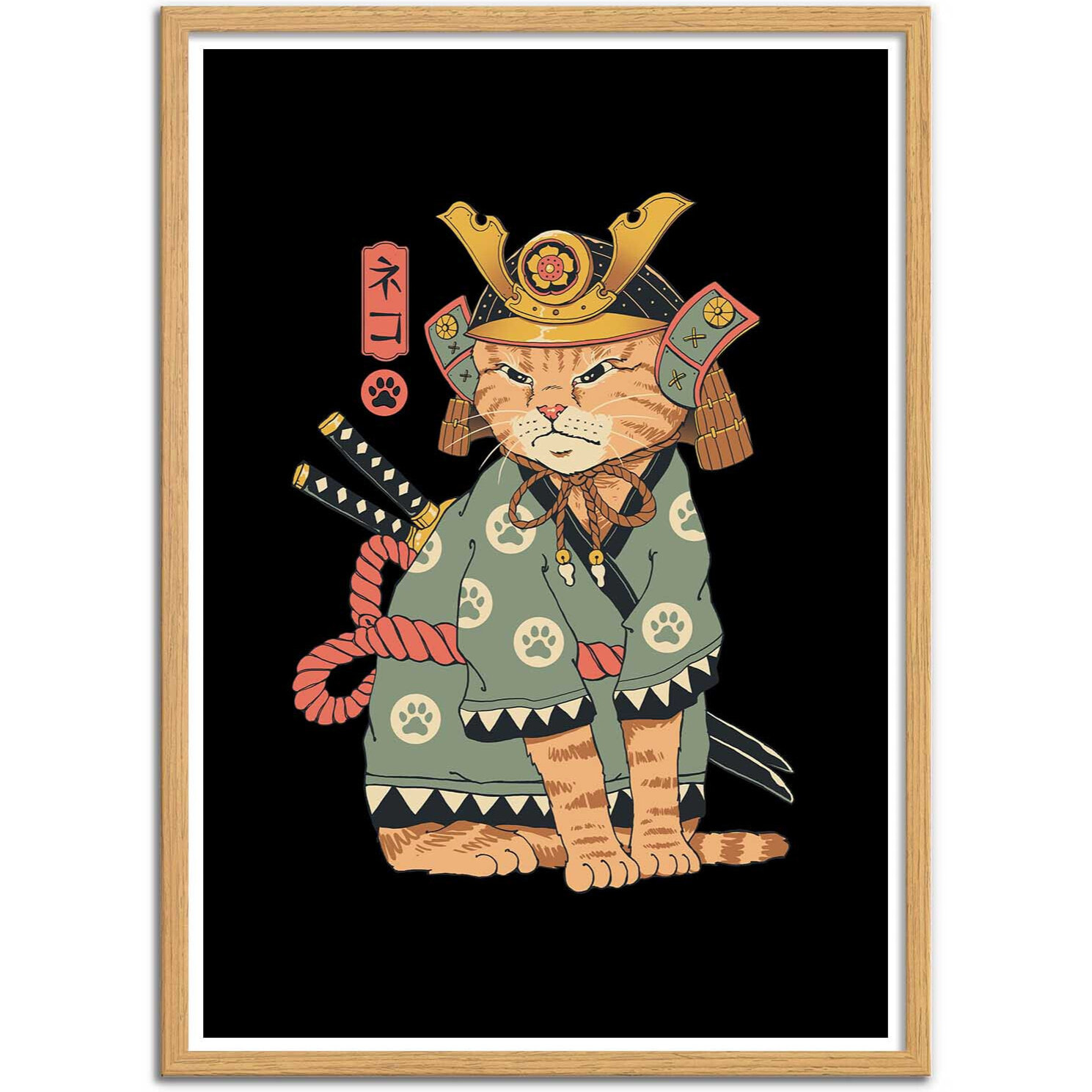 Affiche - Neko Samurai - Vincent Trinidad