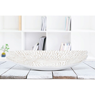 PIATTO S/TASCHE RESINA CM 37X34X6