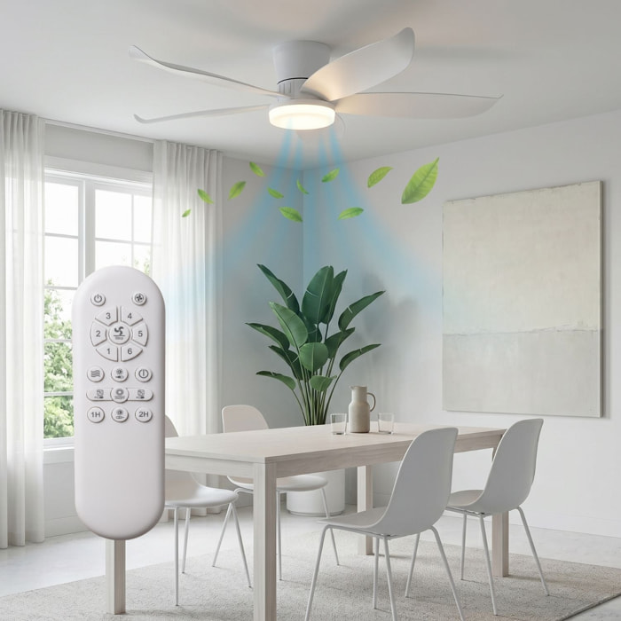 Ventilateur Plafond LED CALYRO D107CM
