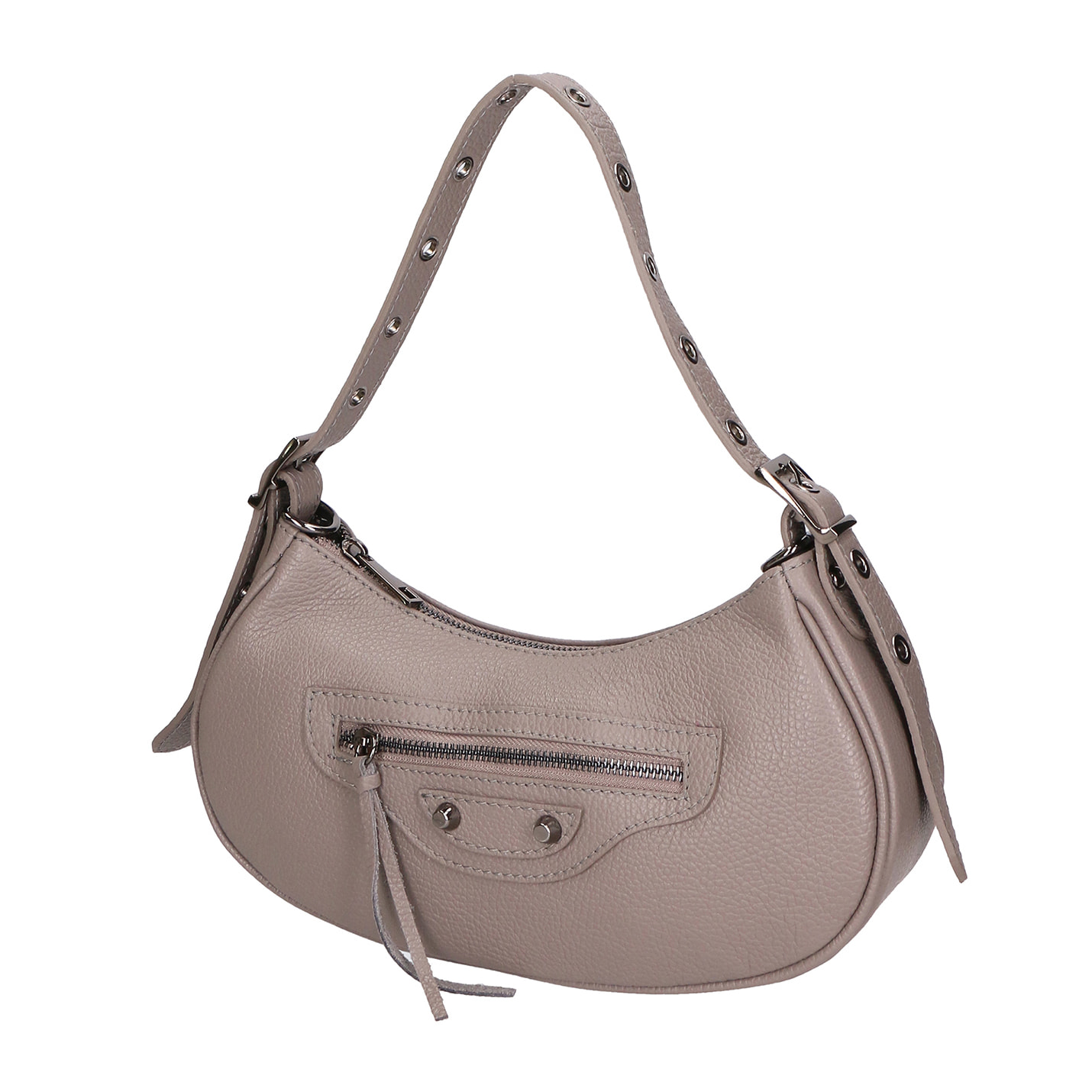 Borsa a spalla da Donna Loredana in Vera Pelle Made in Italy 15x30x8 cm