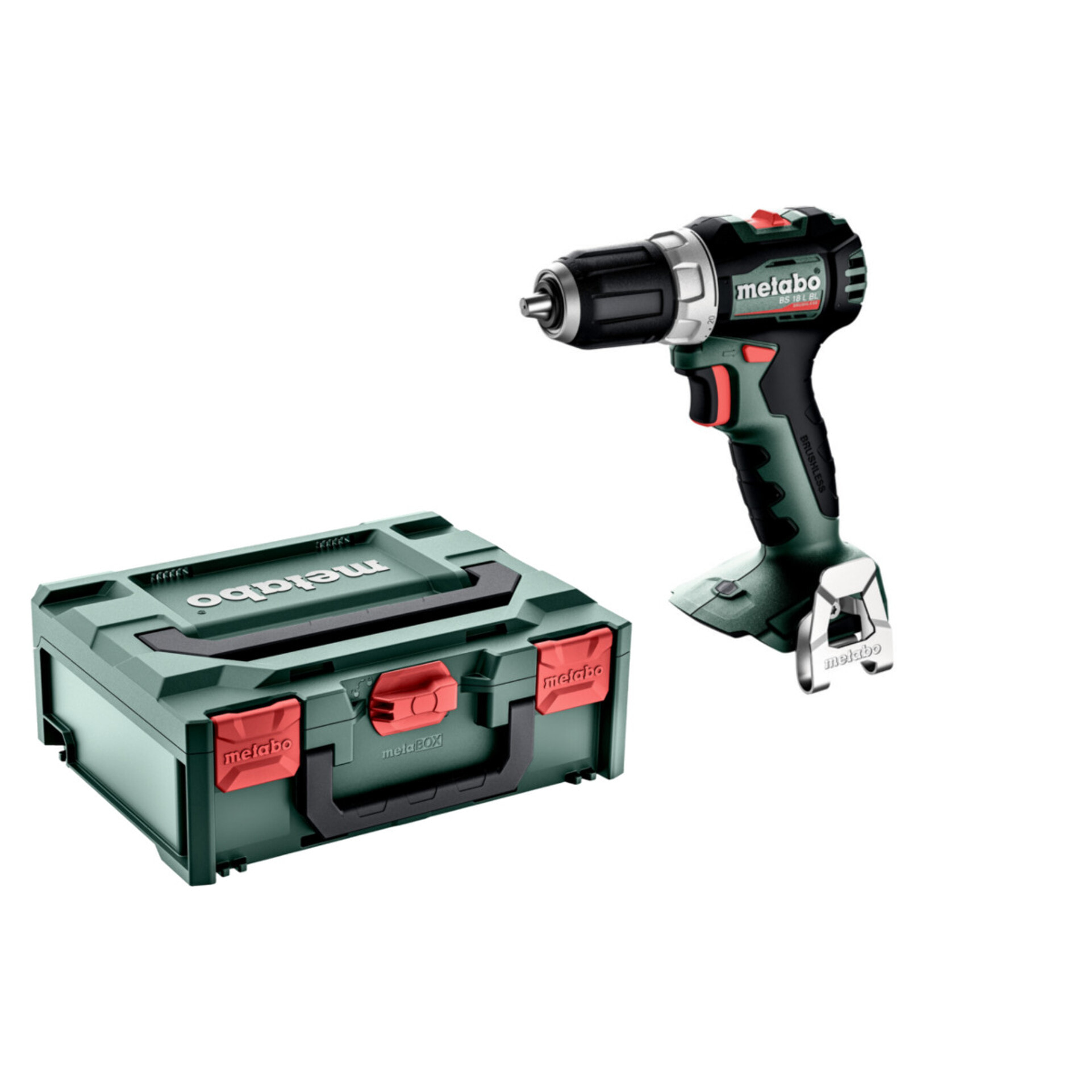 Perceuse-visseuse BS 18 L BL - METABO - Sans batterie, ni chargeur - Avec coffret - 613155840