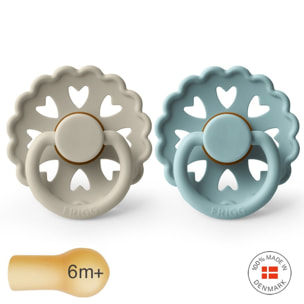 Frigg Pack 2 Chupetes Block Latex Fairytale