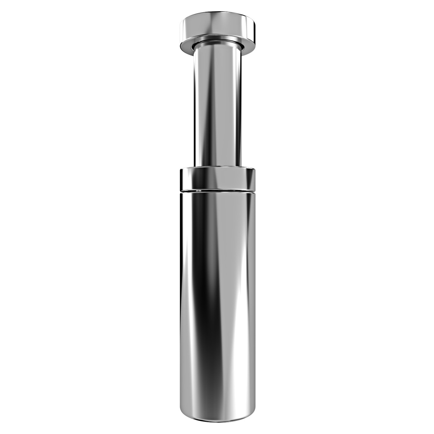 Sifone Di Scarico Tondo Universale In Ottone Cromato Scarico Lavabo 1"1/4 G Altezza 12,5 Cm Bagno Elegante E Resistente Contro Cattivi Odori