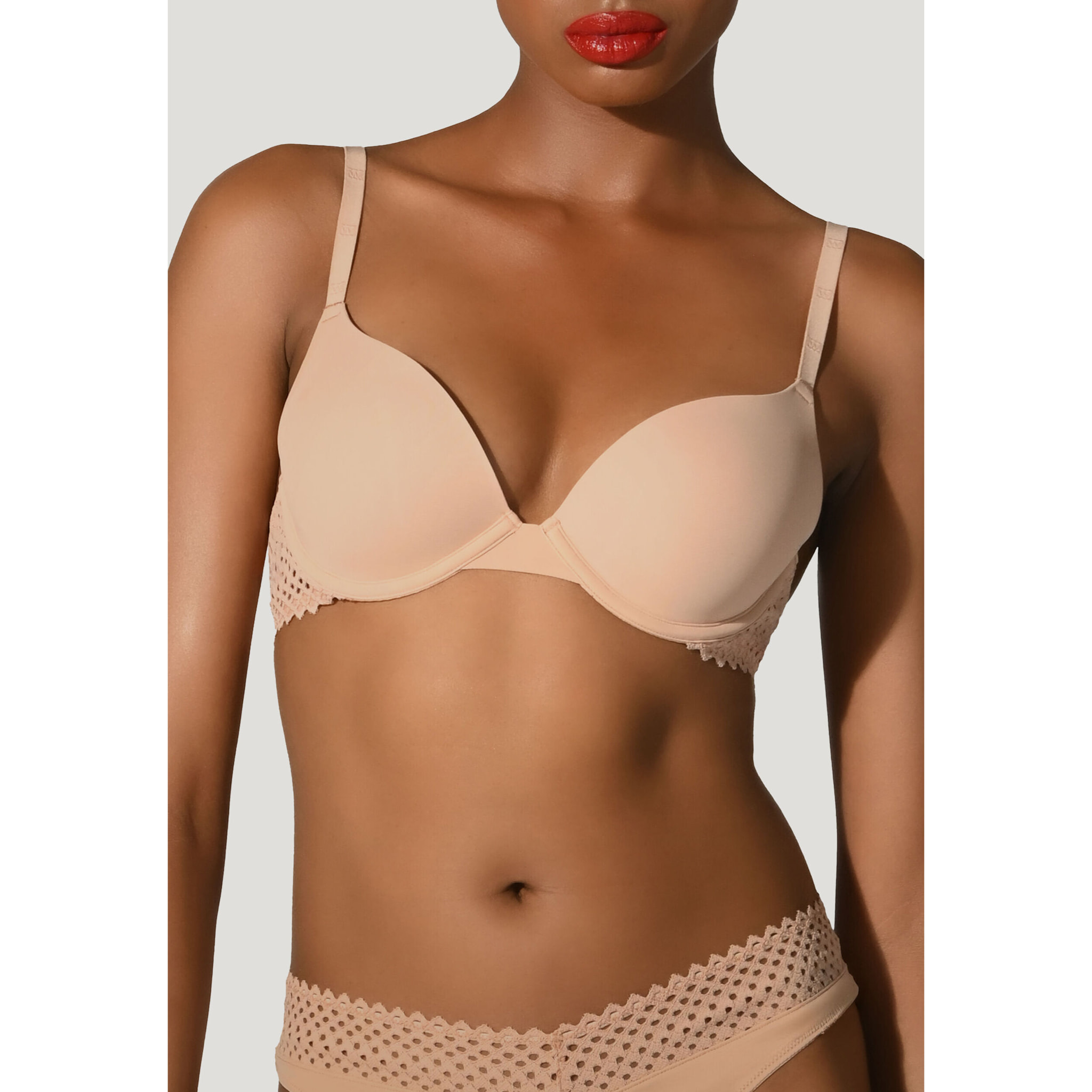 Reggiseno push-up Romantic Net Push-up Bra