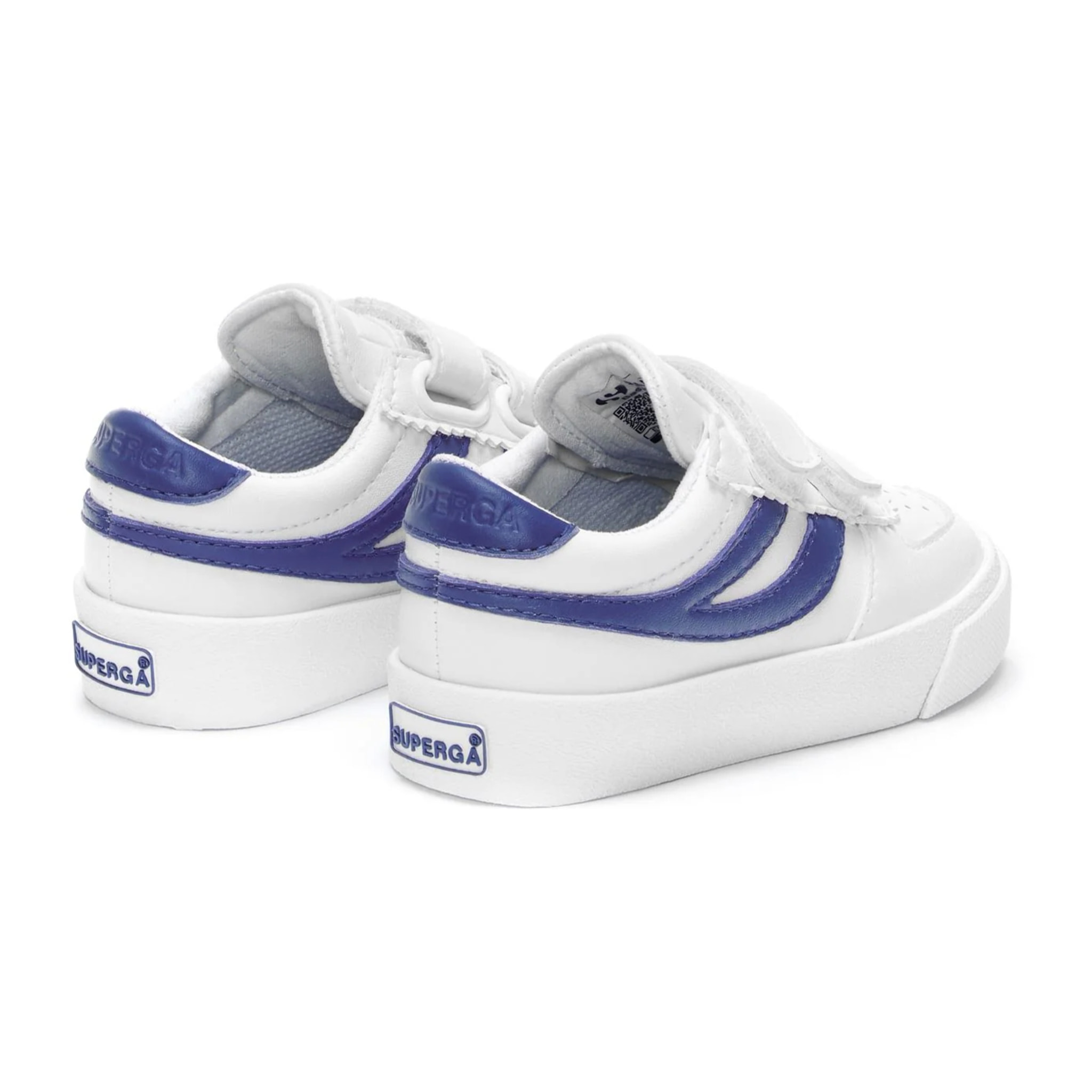 Sneakers Superga Bambino/a Grigio 2846 Kids Seattle Straps Vegan Material