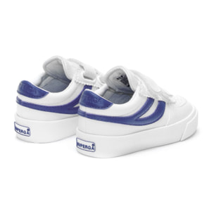 Sneakers Superga Bambino/a Grigio 2846 Kids Seattle Straps Vegan Material
