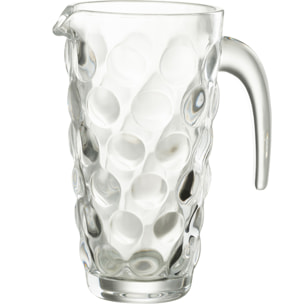J-Line carafe Bulles - verre - transparent
