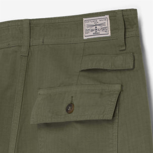 Sebago - Pantaloni Uomo Verde - Milton