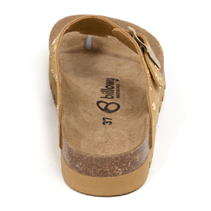Sandalia Plataforma Marron Mujer BILLOWY MARRON
