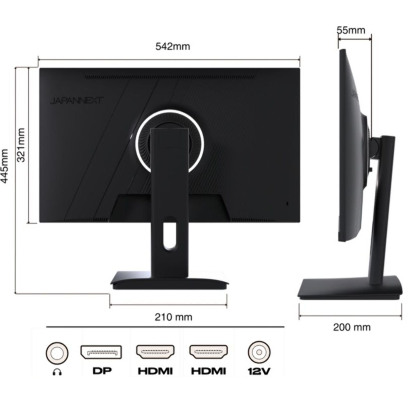 Ecran PC Gamer JAPANNEXT JN-I238FHD200F 24''