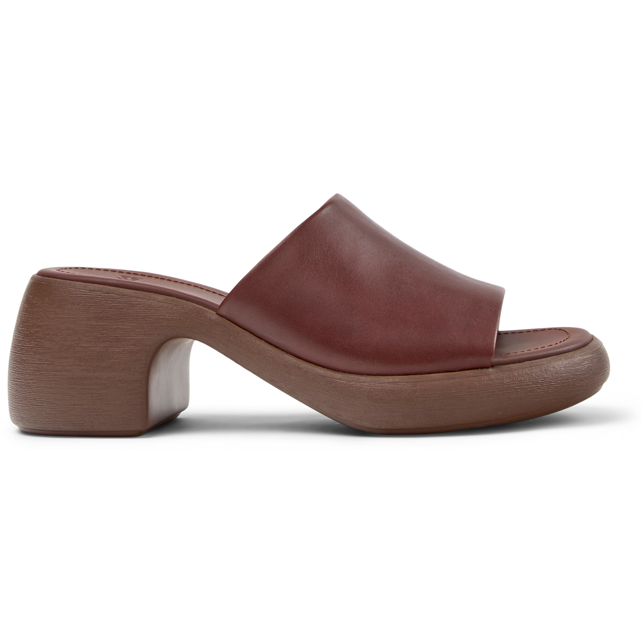 Sandalias - CAMPER Thelma - Marron - Cuero liso