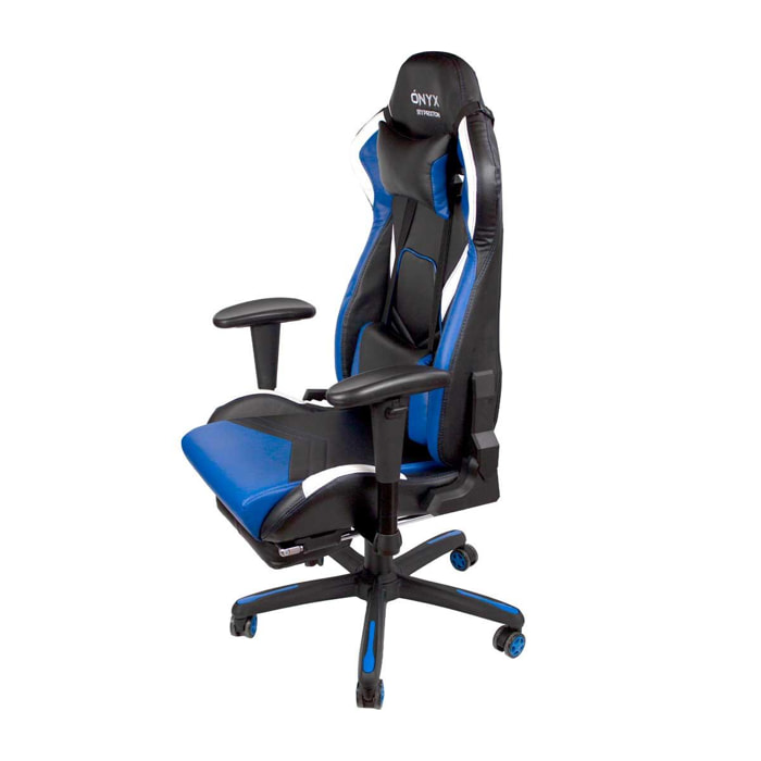 Silla de Escritorio Ónyx PRIXTON Gaming 71 x 78 x 125-135 cm