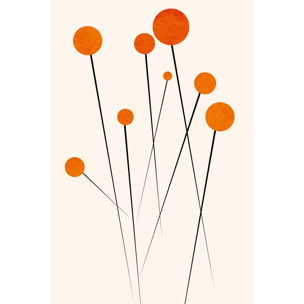 Tableau fleurs Waterflower dancing Tableau plexiglas