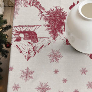 Nappe en résine Anti-tâches Christmas Toile