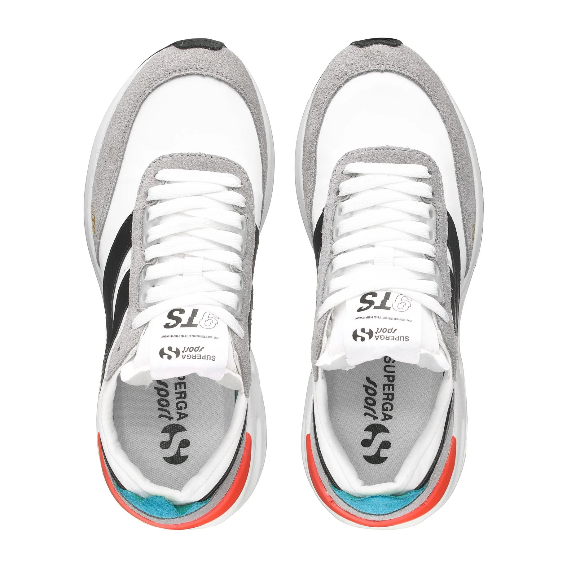 Superga - Sneakers Uomo Donna Bianco - 4089 TRAINING 9TS SLIM
