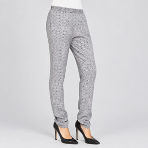 PANTALONE FLUIDO. MOD T771. Vita regolare e gamba regolare