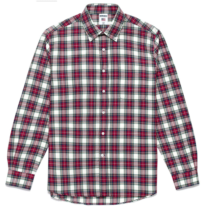 Camicie Sebago Uomo Rosso CORNISH