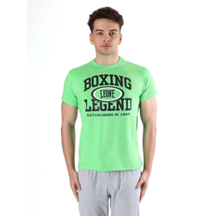 T-shirt a maniche corte uomo stampa 'Boxing Legend' Leone Active