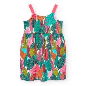 Robe "feuilles"  -BCI
