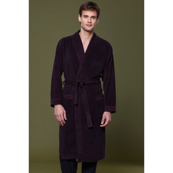 Vestaglia uomo in micropile Spinato Noidinotte