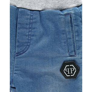 PHILIPP PLEIN Denim Trousers HEXAGON