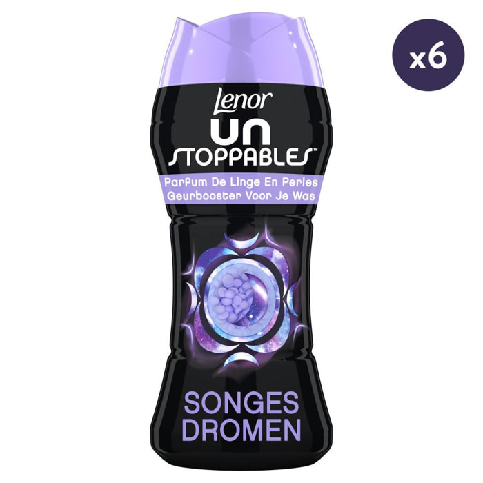 6x16 Lavages Songes, Parfum de Linge Lenor Unstoppables 224g
