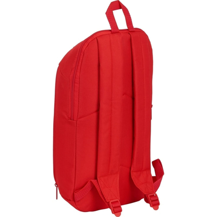 Mini mochila bolsillo vertical safta rojo