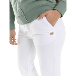 Pantaloni da donna a palazzo non felpati Leone Basic