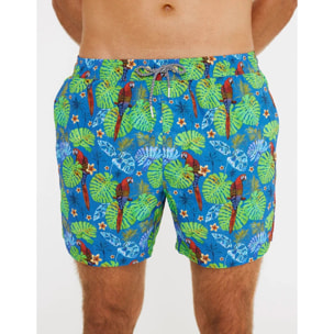 Bañador Corto Azul - Yellow