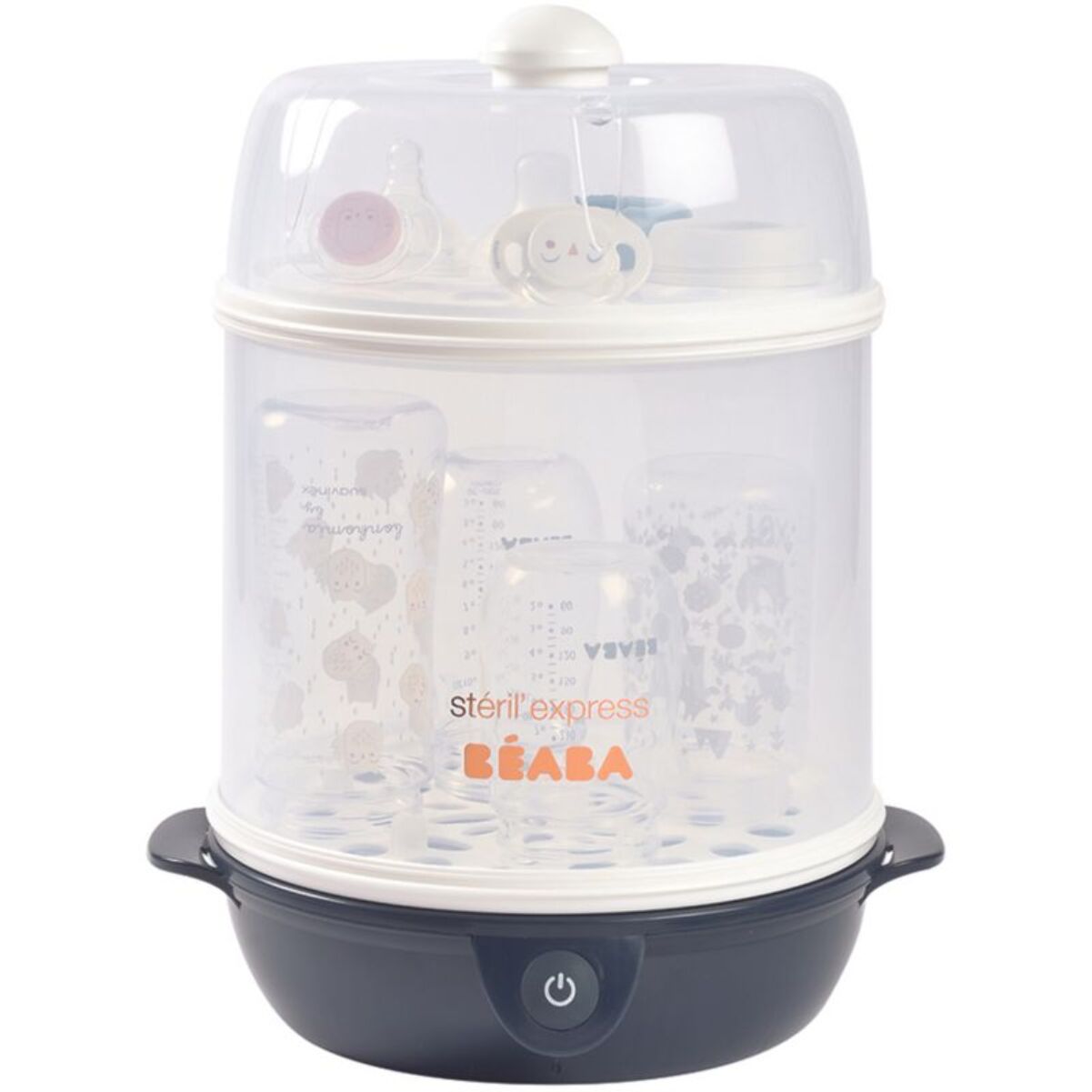 Stérilisateur BEABA Steril express evolutif 2 en 1 Night Blu